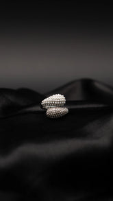 Twilight Dew Statement Ring